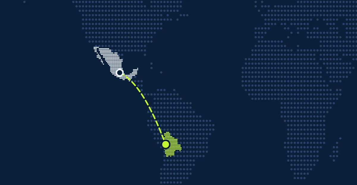 Mexiko → Bolivien