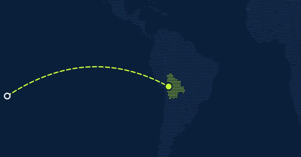 Tonga → Bolívia