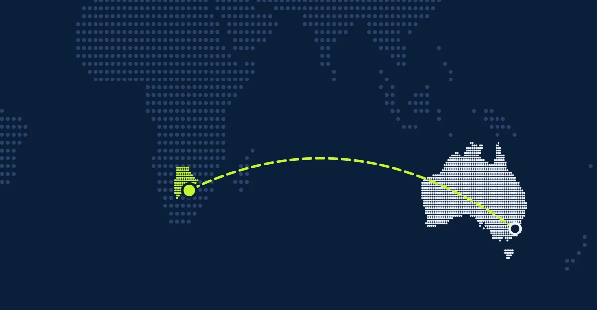 Australien → Botsuana
