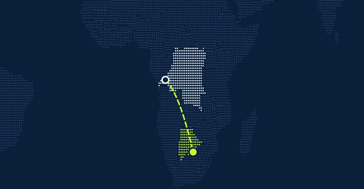 Congo - Kinshasa → Botsuana