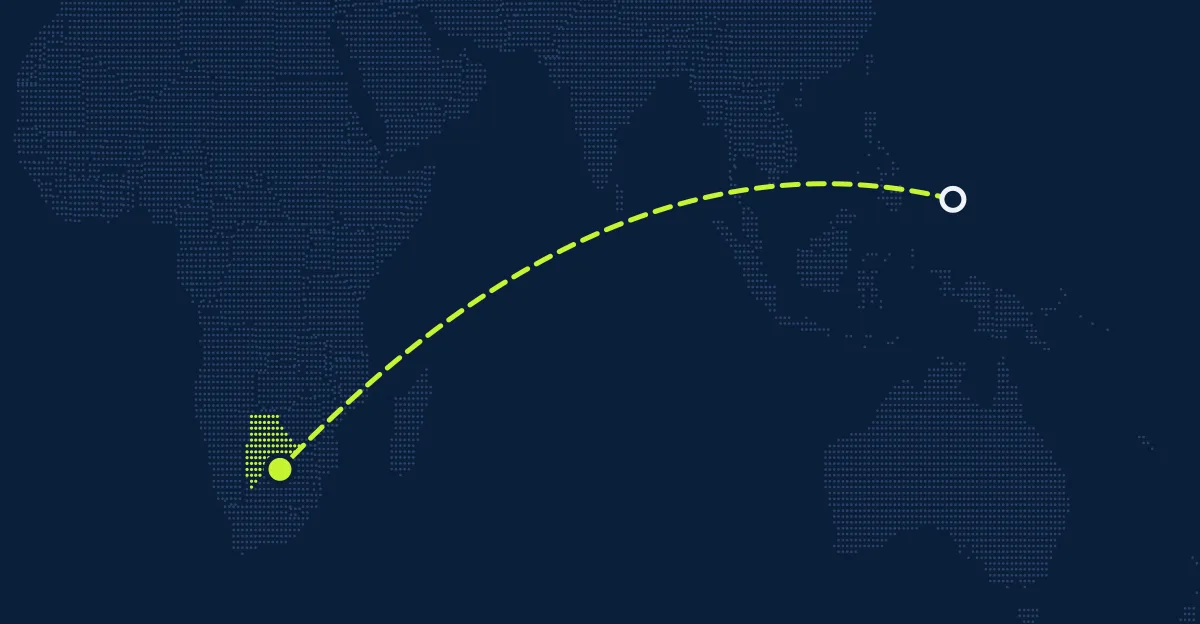 Palau → Botsuana