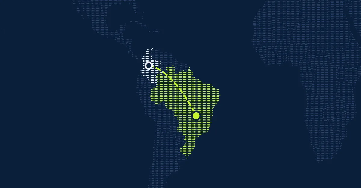 Kolumbien → Brasilien