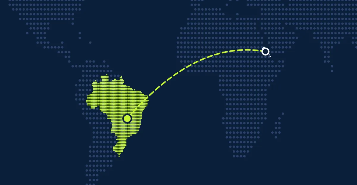 Eritreia → Brasil