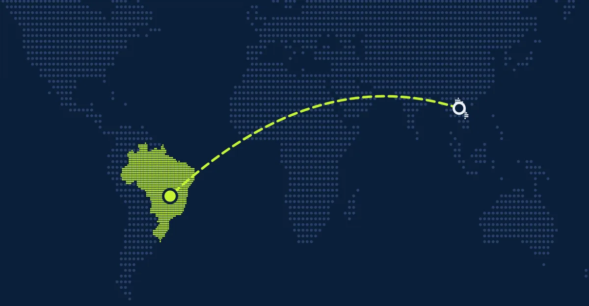 Laos → Brasil
