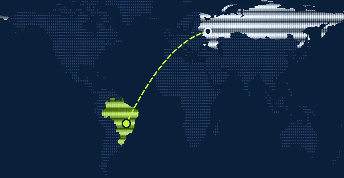 Rússia → Brasil