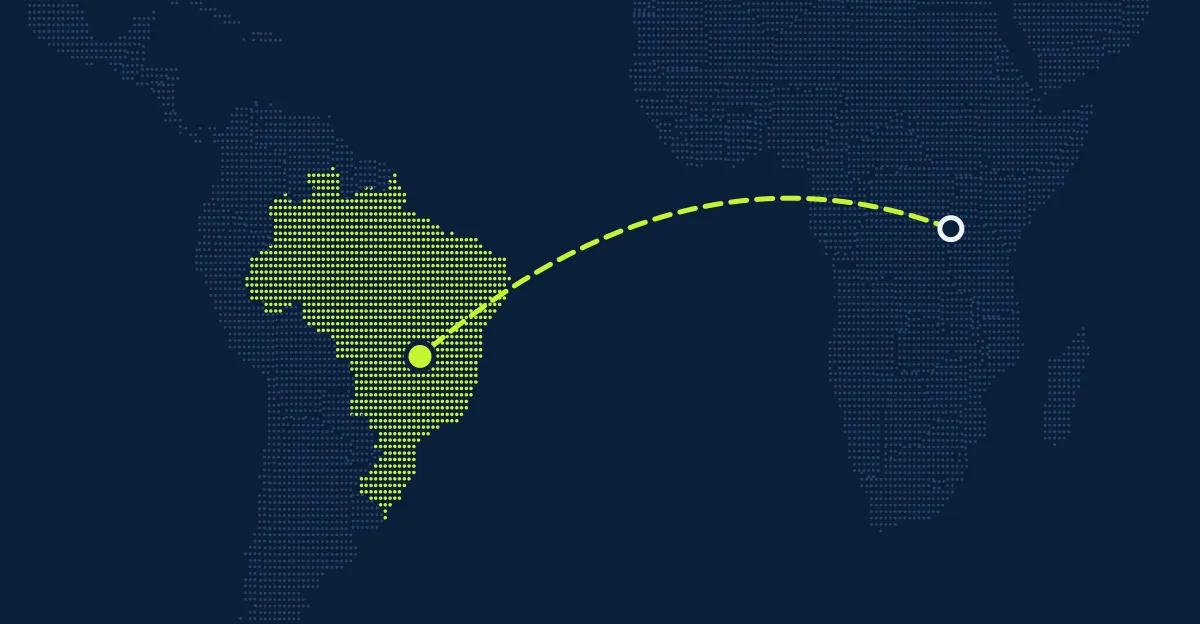 Ruanda → Brasilien