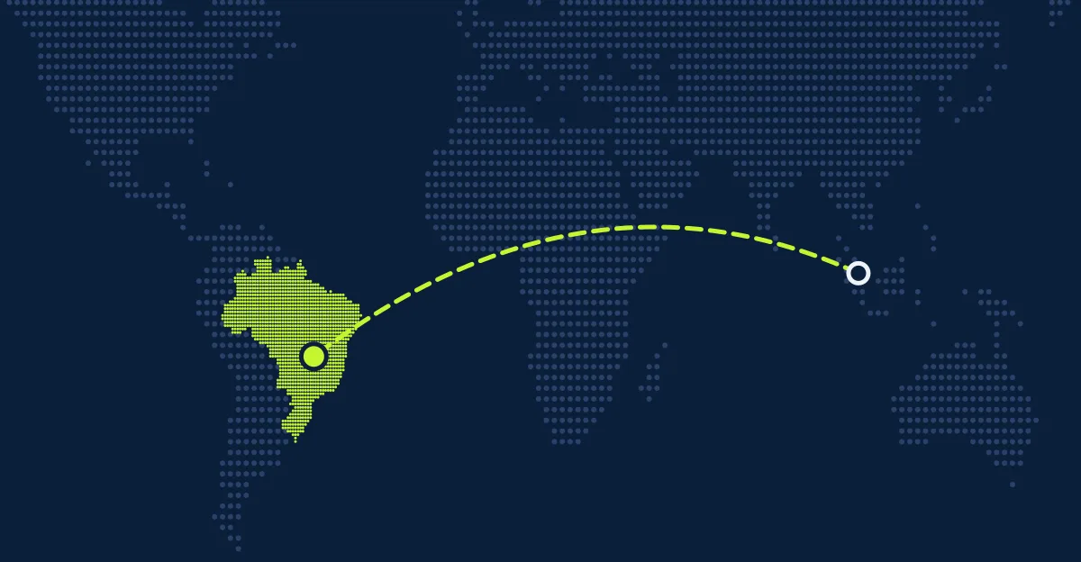 Singapur → Brasilien