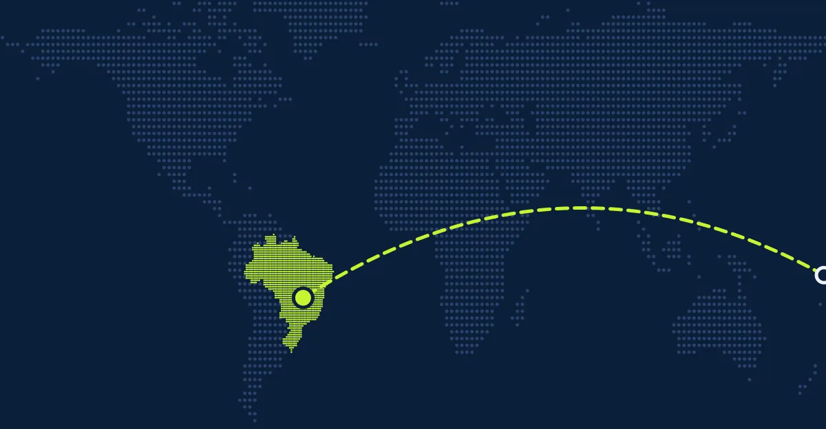Tuvalu → Brasil