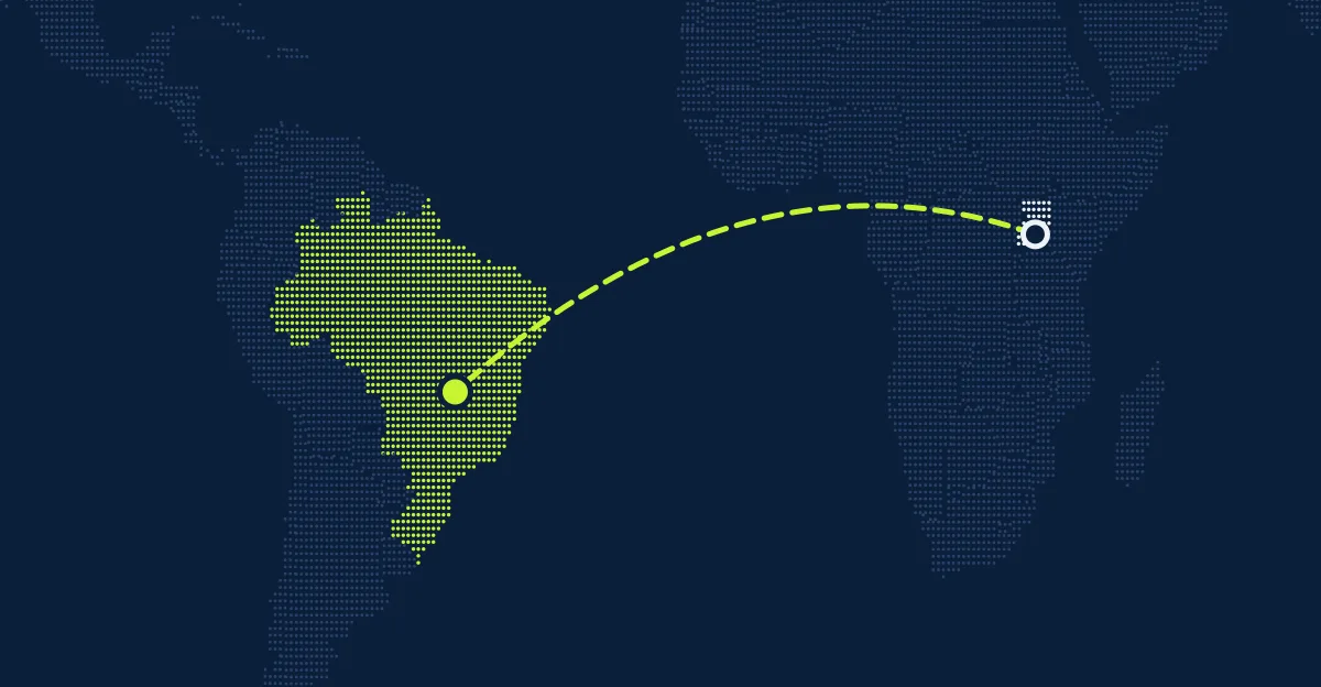 Uganda → Brasil