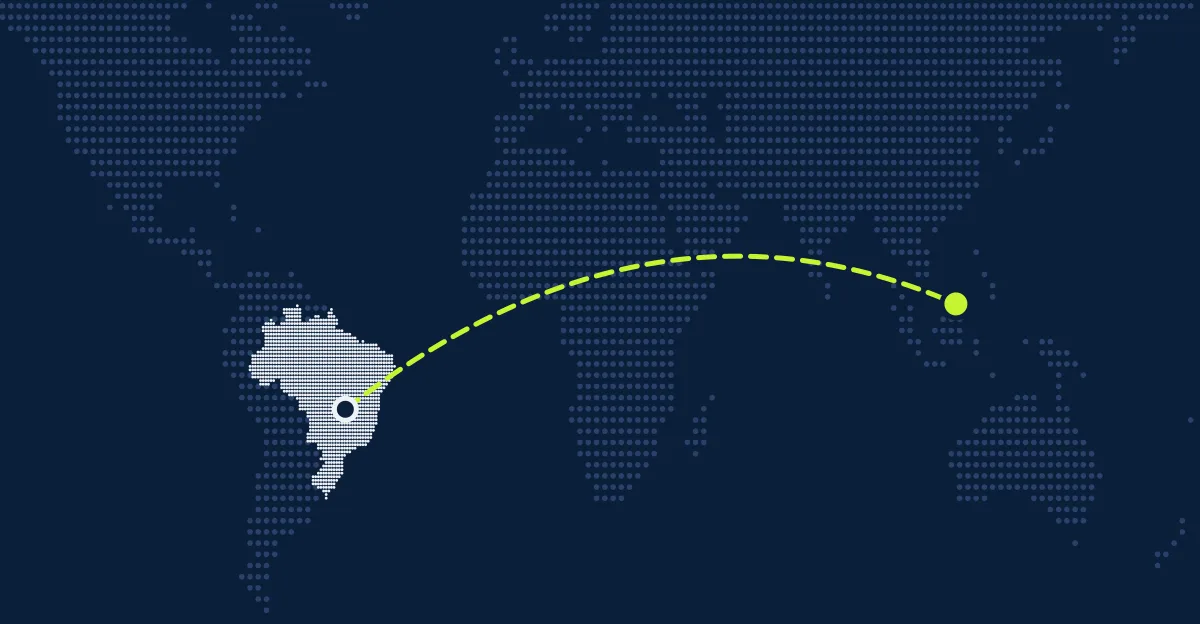 Brasilien → Brunei Darussalam