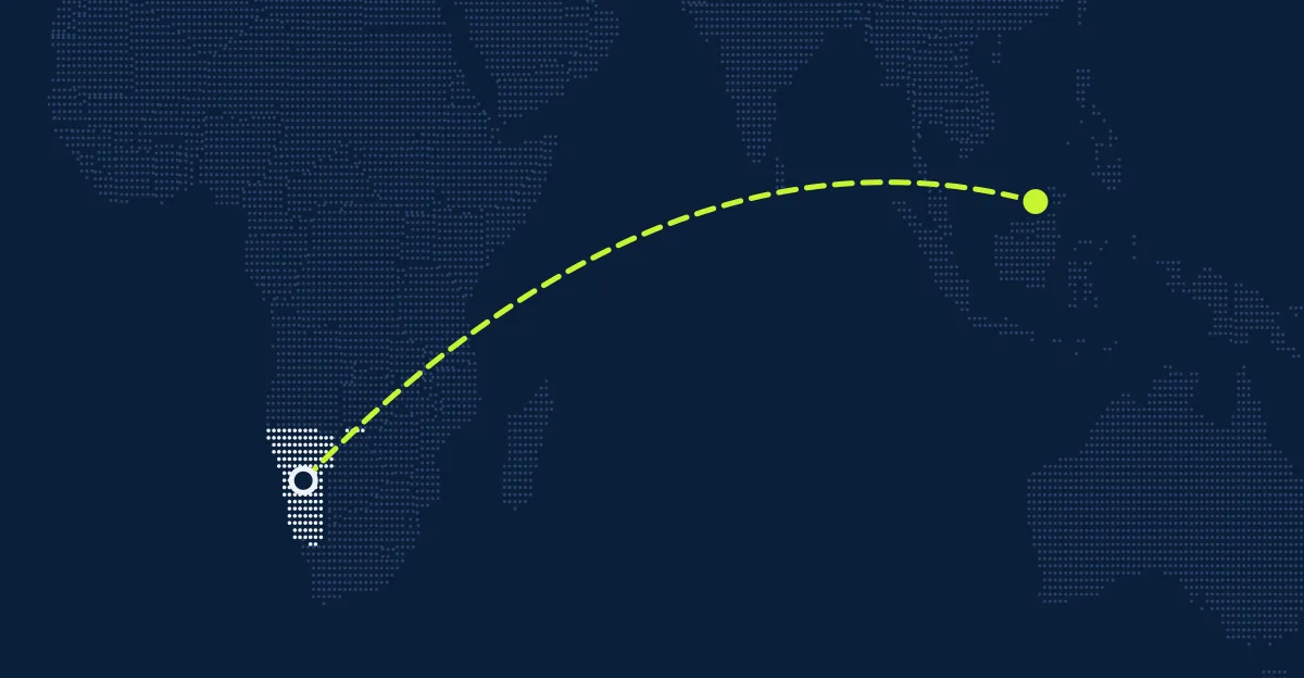 Namíbia → Brunei