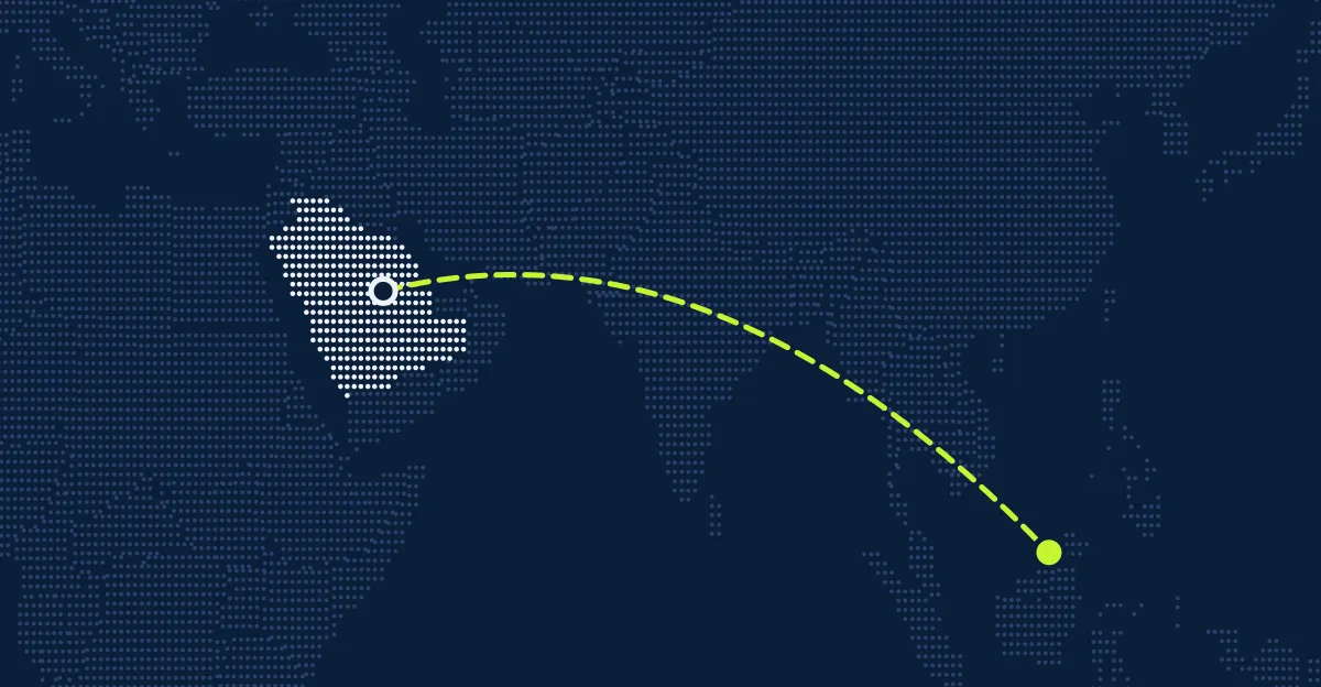 Saudi-Arabien → Brunei Darussalam