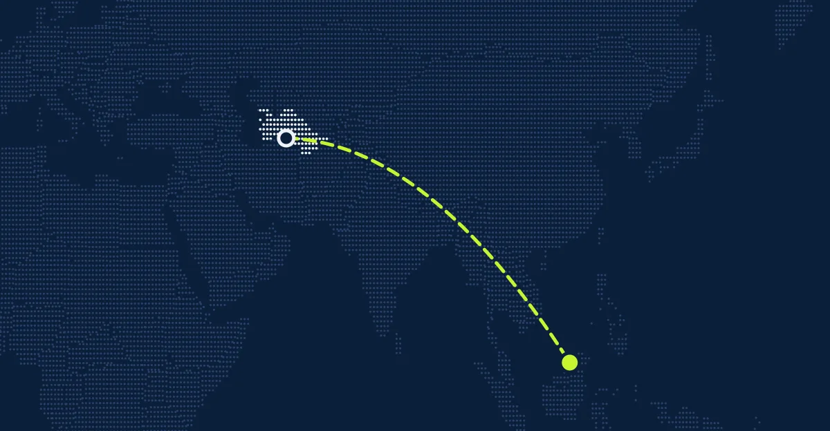 Turcomenistão → Brunei