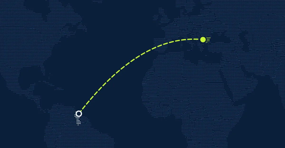 Guyana → Bulgaristan