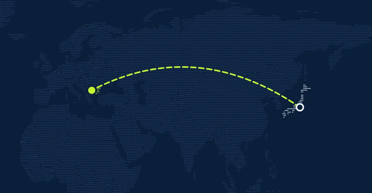 Japan → Bulgarien