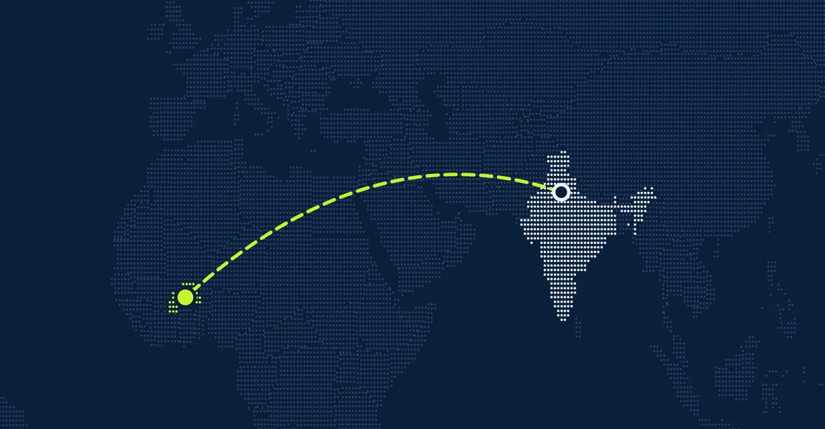 India → Burkina Faso