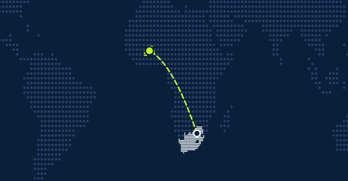 Südafrika → Burkina Faso
