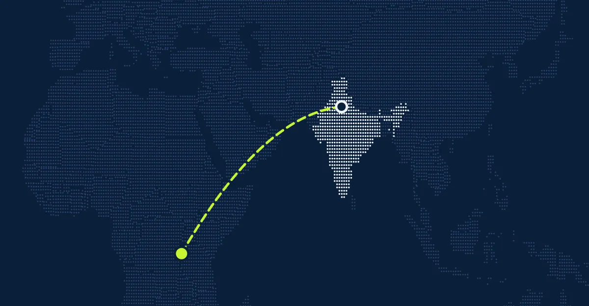 インド → ブルンジ