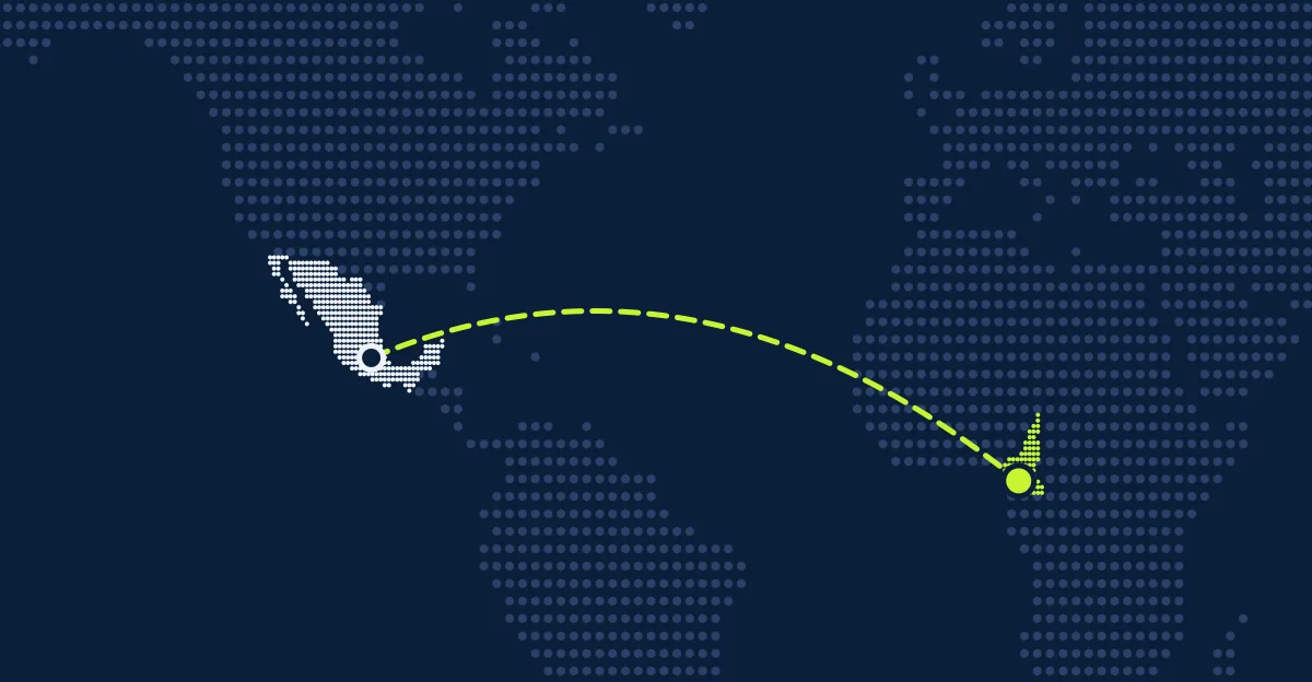 México → Camarões