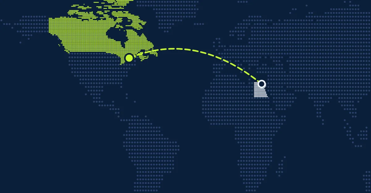 Egito → Canadá