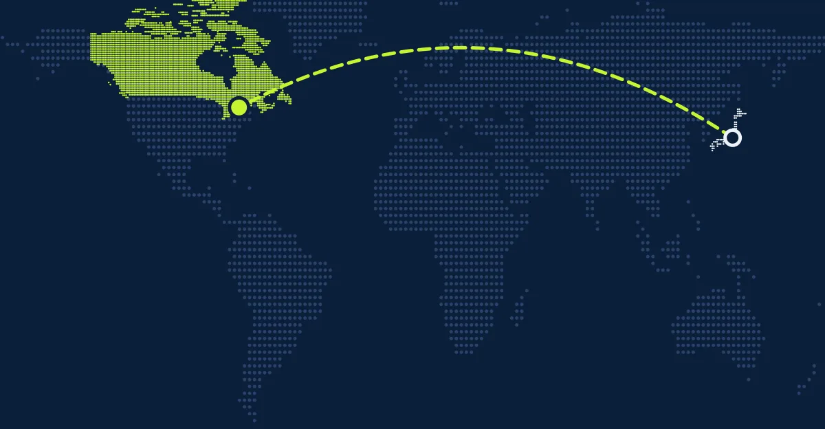 Japão → Canadá