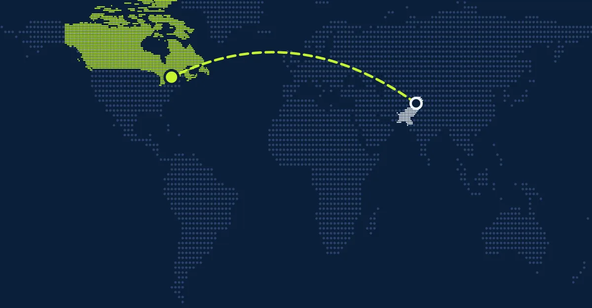 Pakistan → Kanada