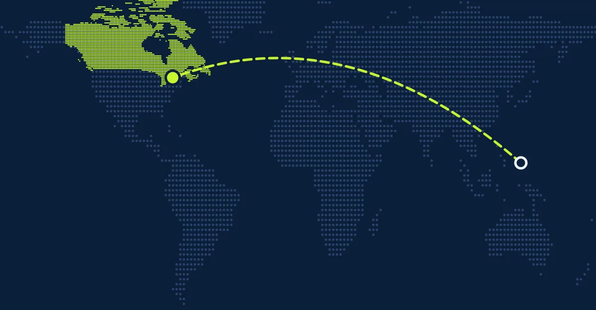 Palau → Kanada