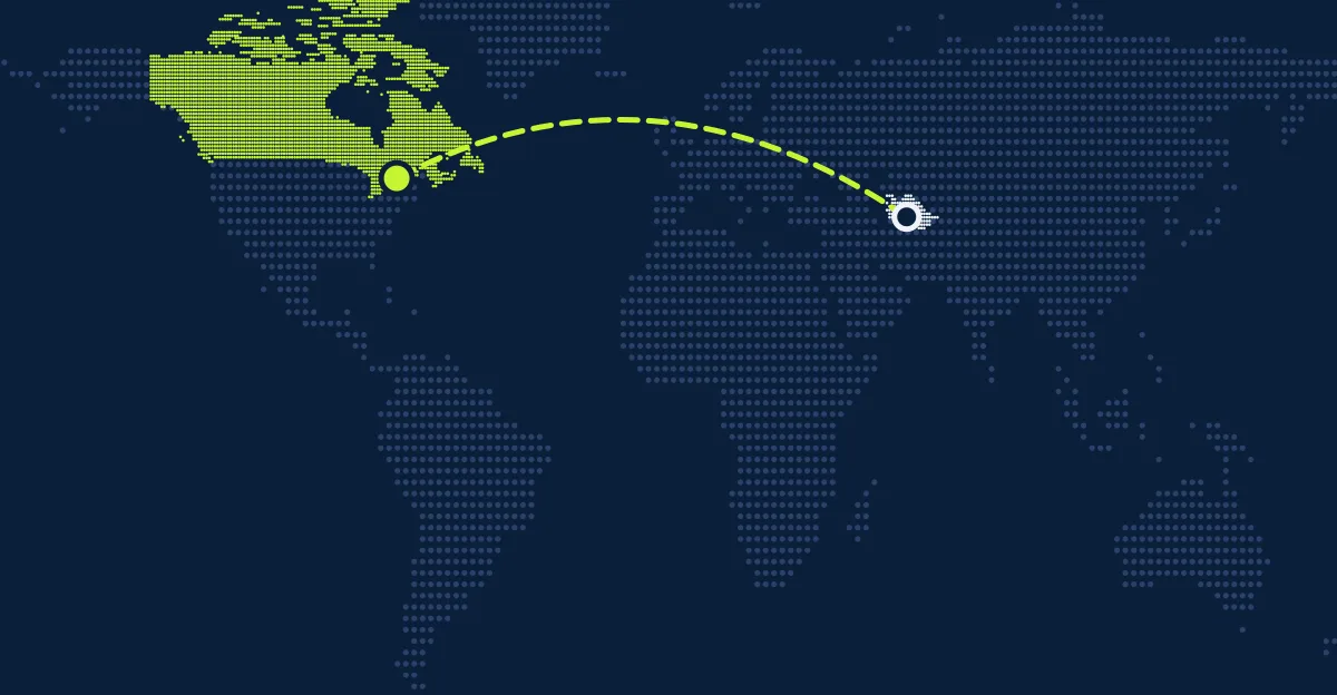 Turcomenistão → Canadá