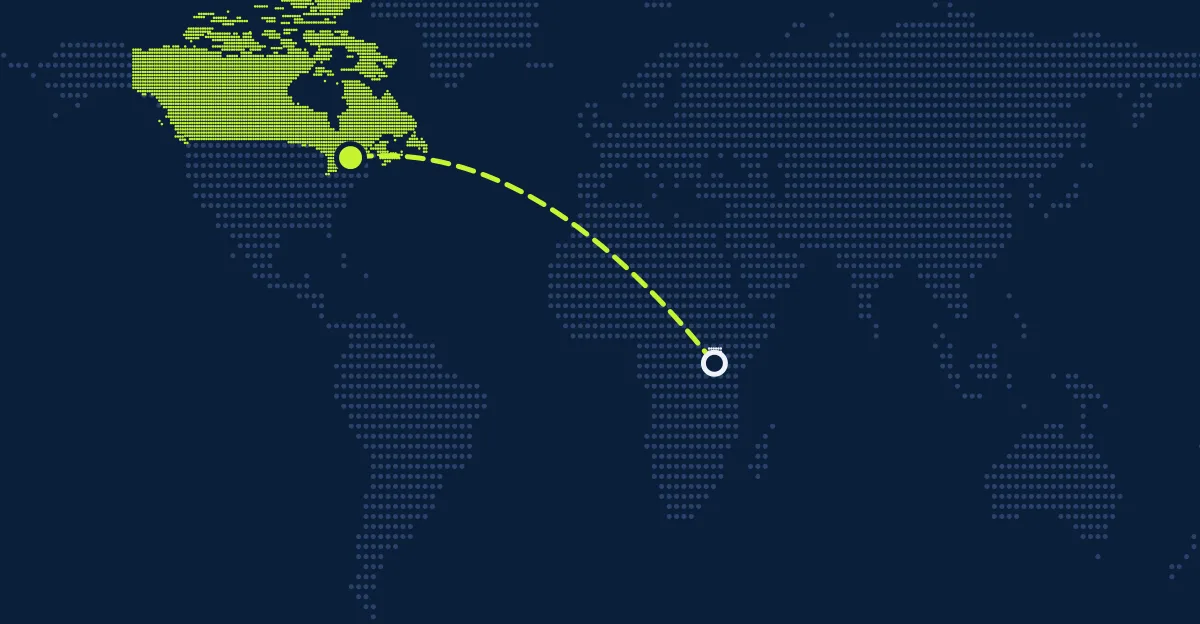 Uganda → Canadá