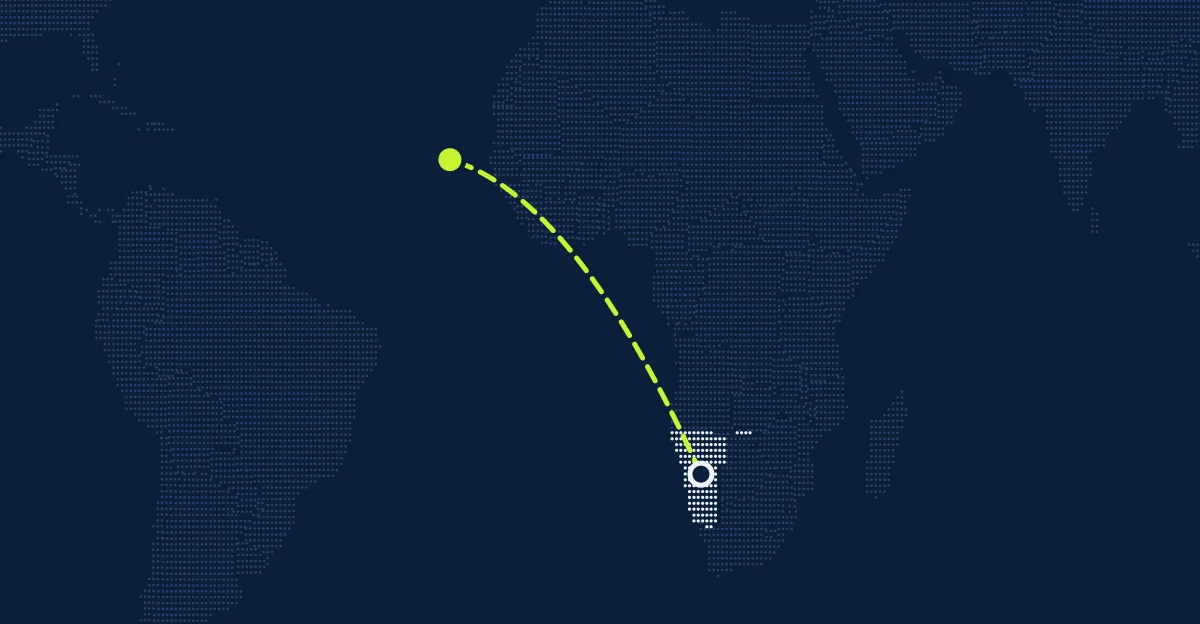Namíbia → Cabo Verde