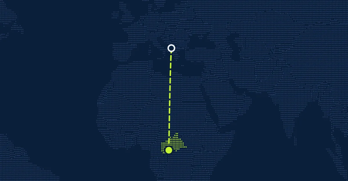アルバニア → 中央アフリカ共和国