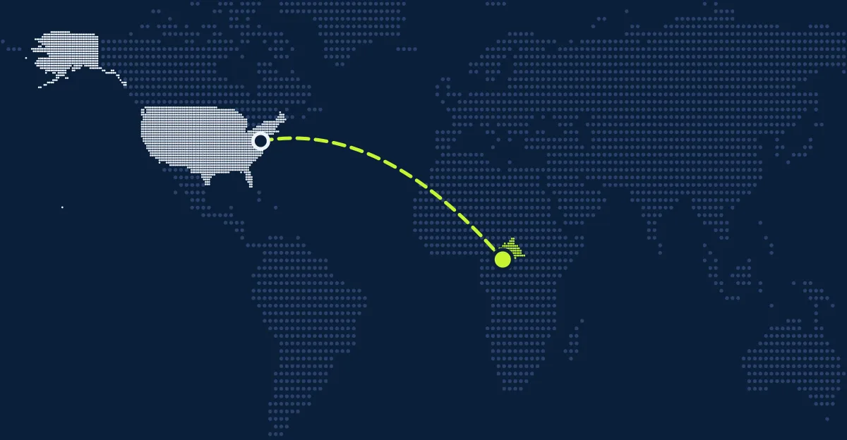 Estados Unidos → República Centro-Africana