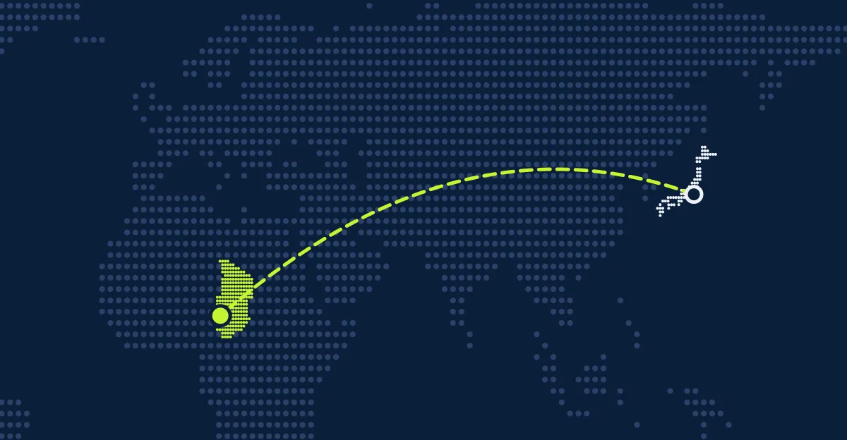 Japan → Chad