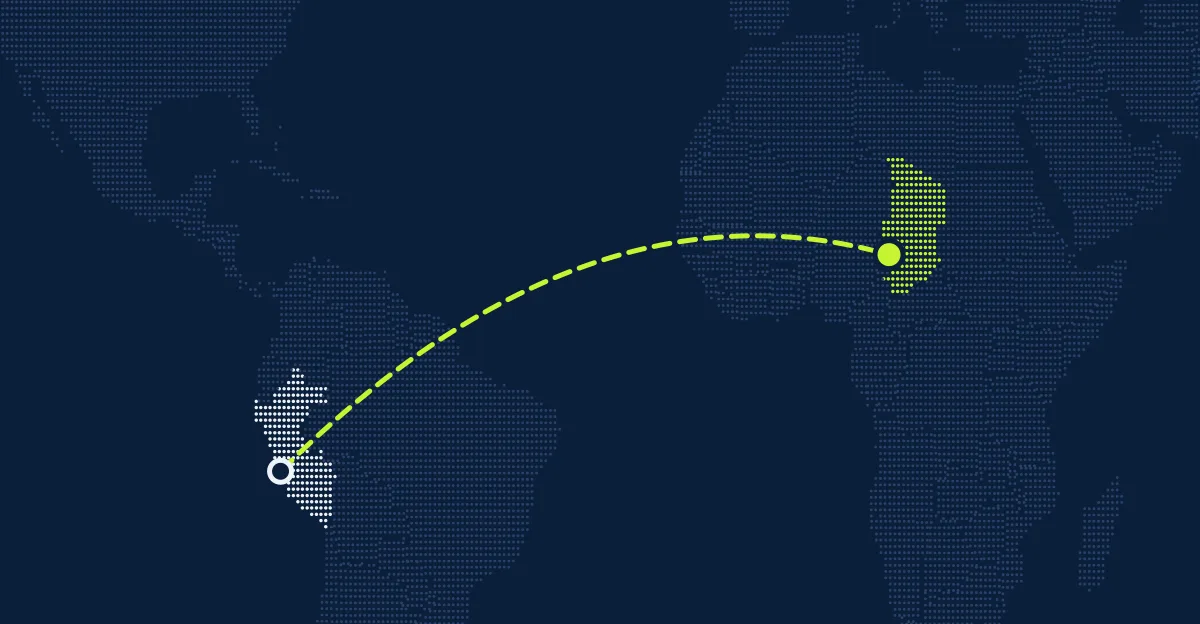 Peru → Chade