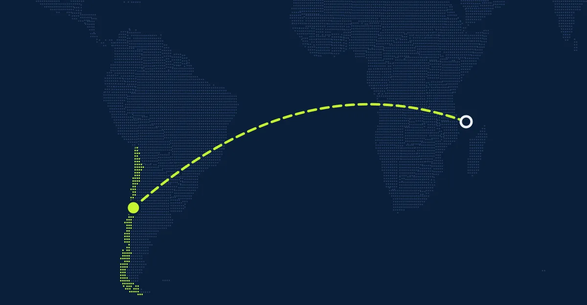 Comores → Chile