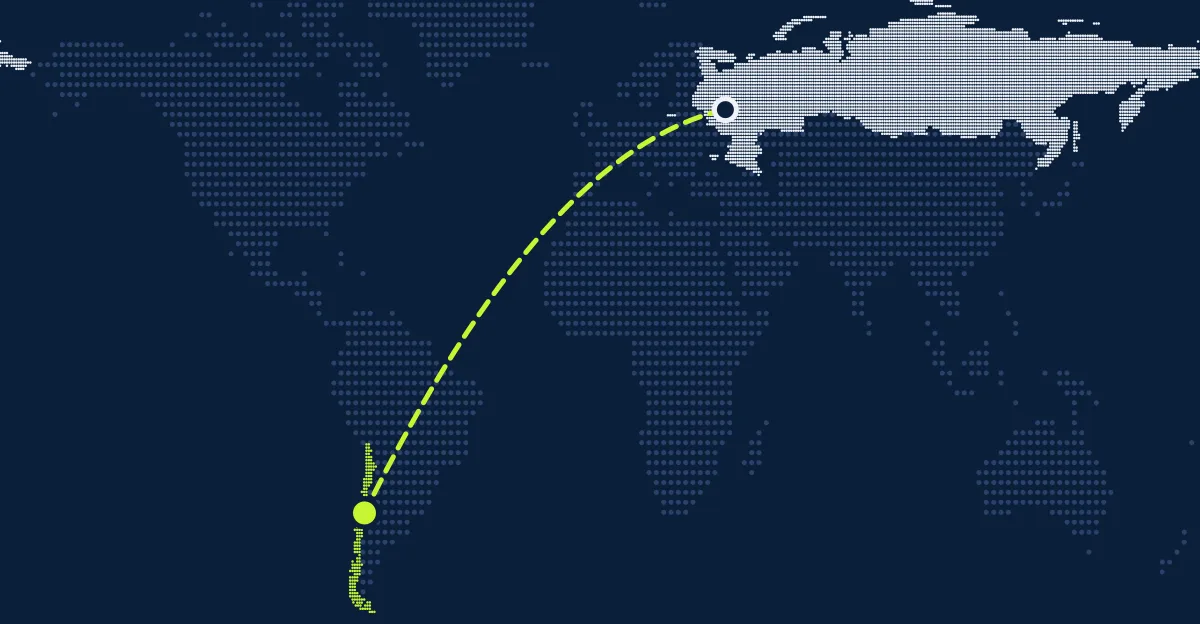 Rusia → Chile