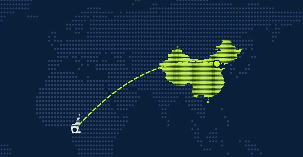 Camarões → China