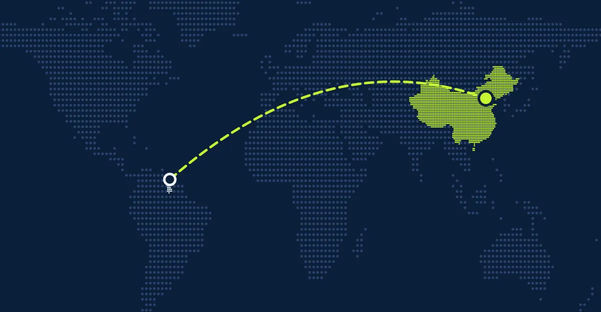 Guyana → China