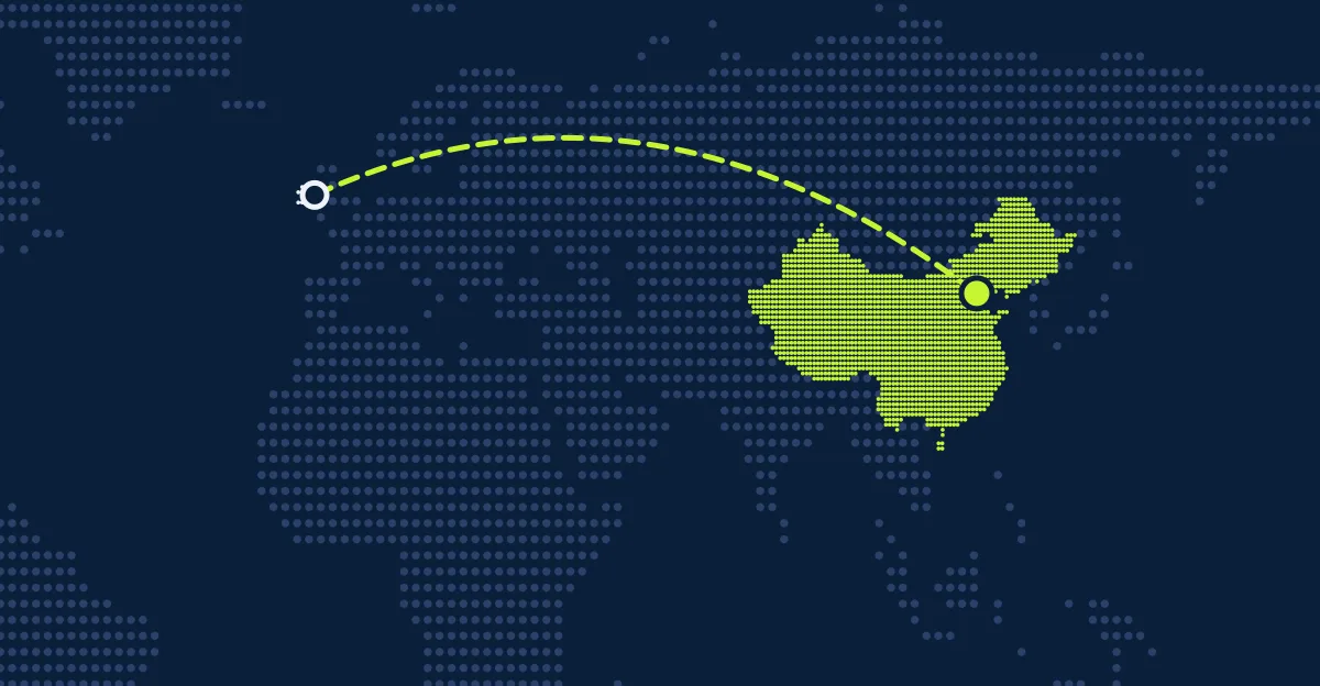 Irland → China