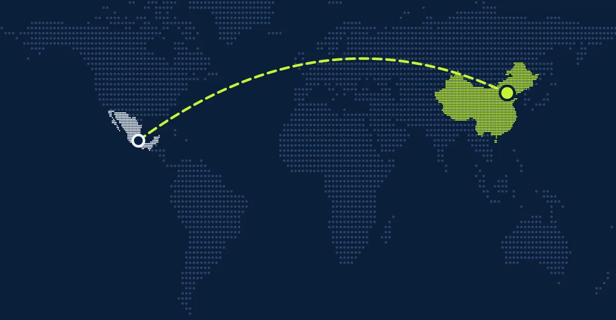 Mexique → Chine