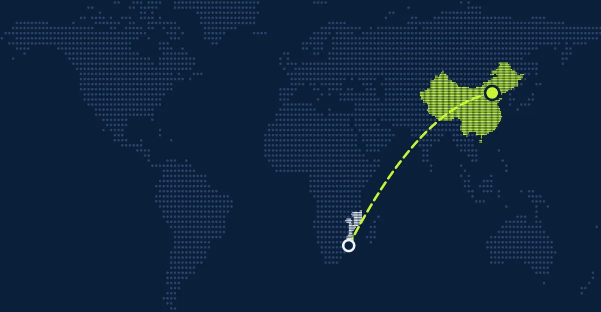 Mosambik → China