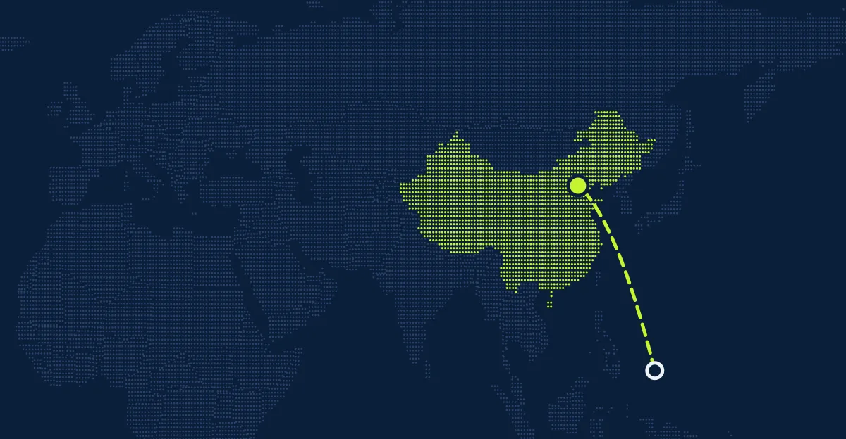 Palau → China