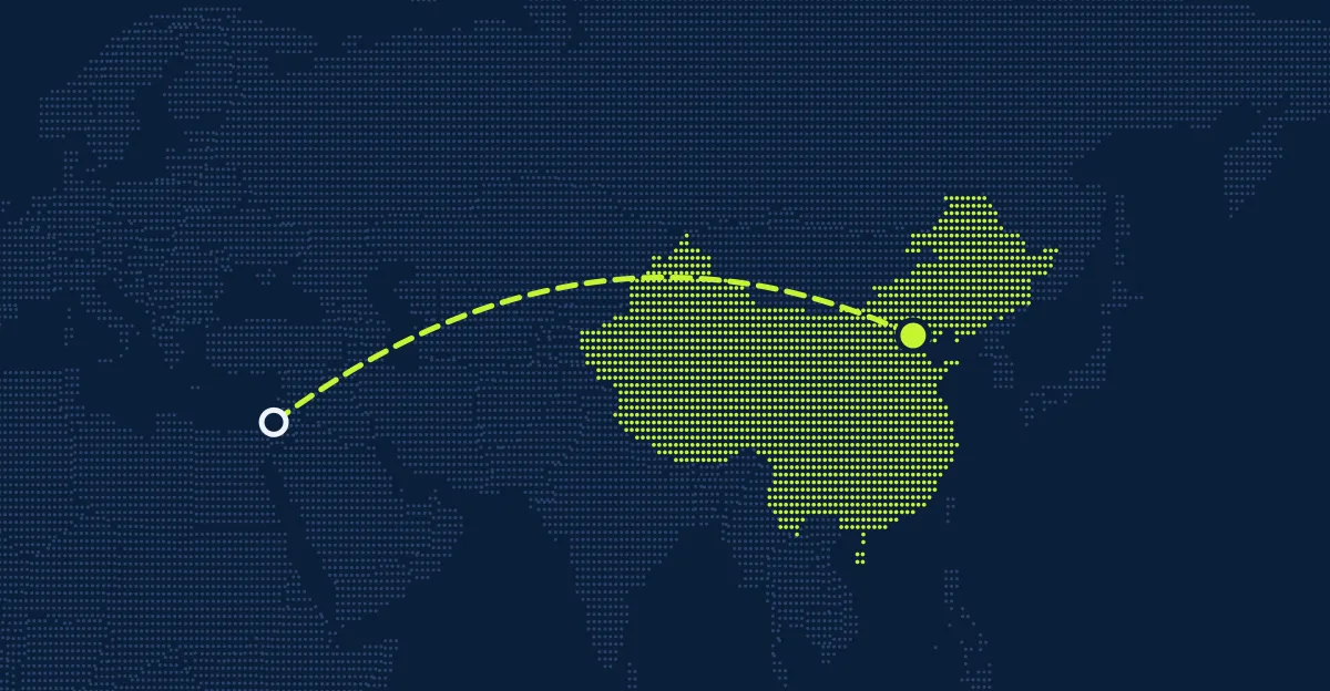 Territórios palestinos → China