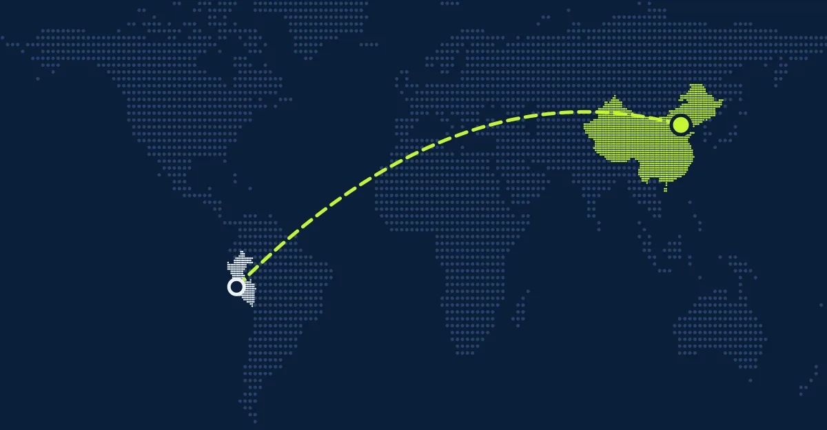 ペルー → 中国
