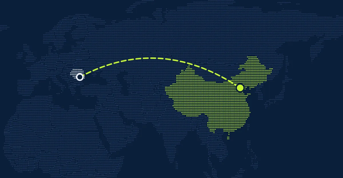 Rumania → Tiongkok