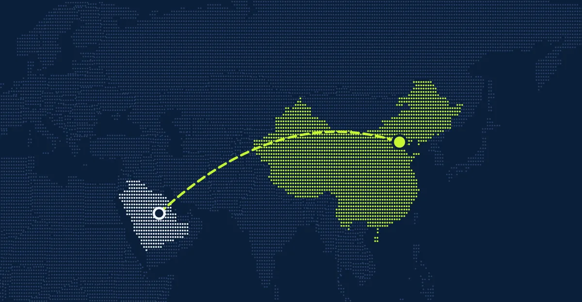 Arab Saudi → Tiongkok