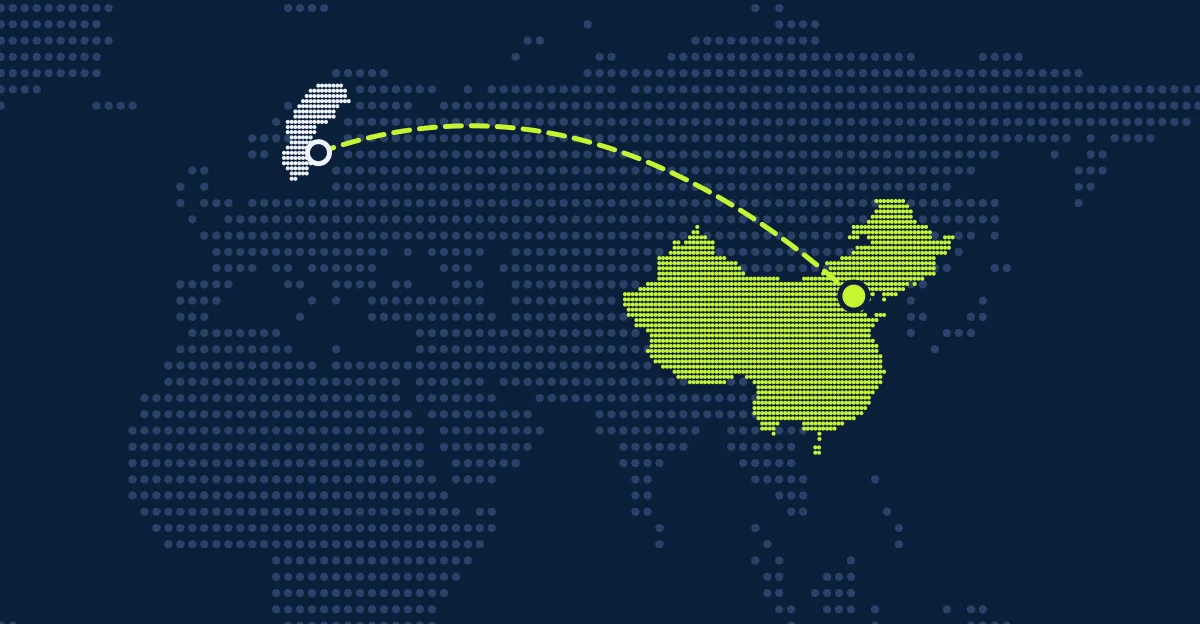 Suécia → China