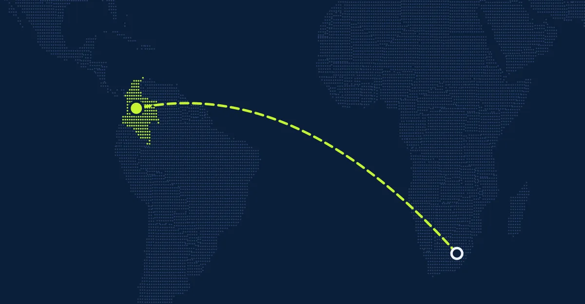 Lesotho → Kolumbien