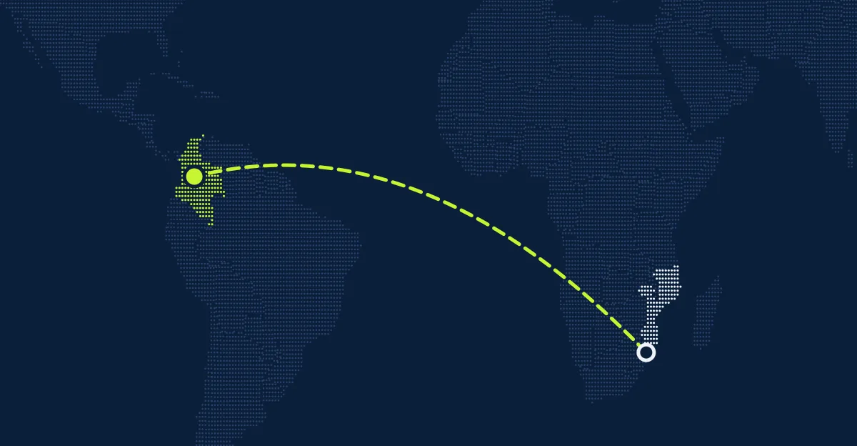 Moçambique → Colômbia