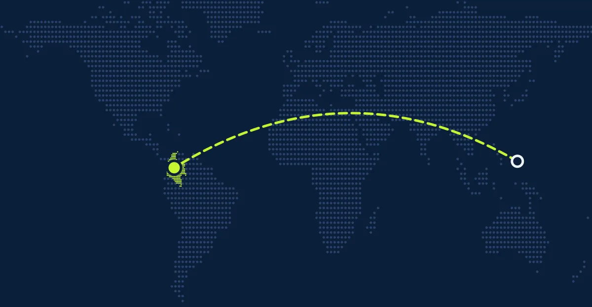 Palau → Kolumbien
